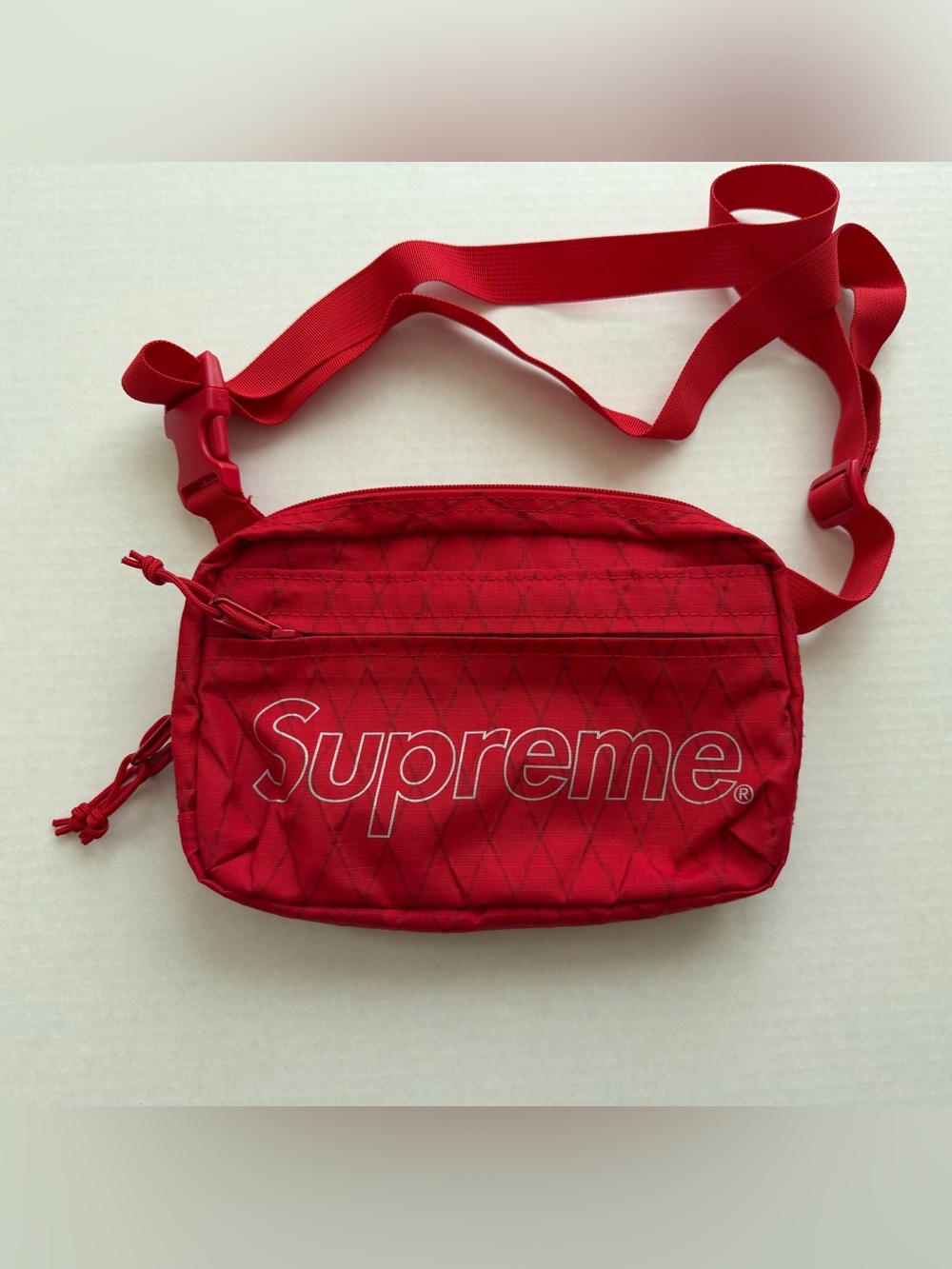 Supreme FW18 Red Shoulder Bag